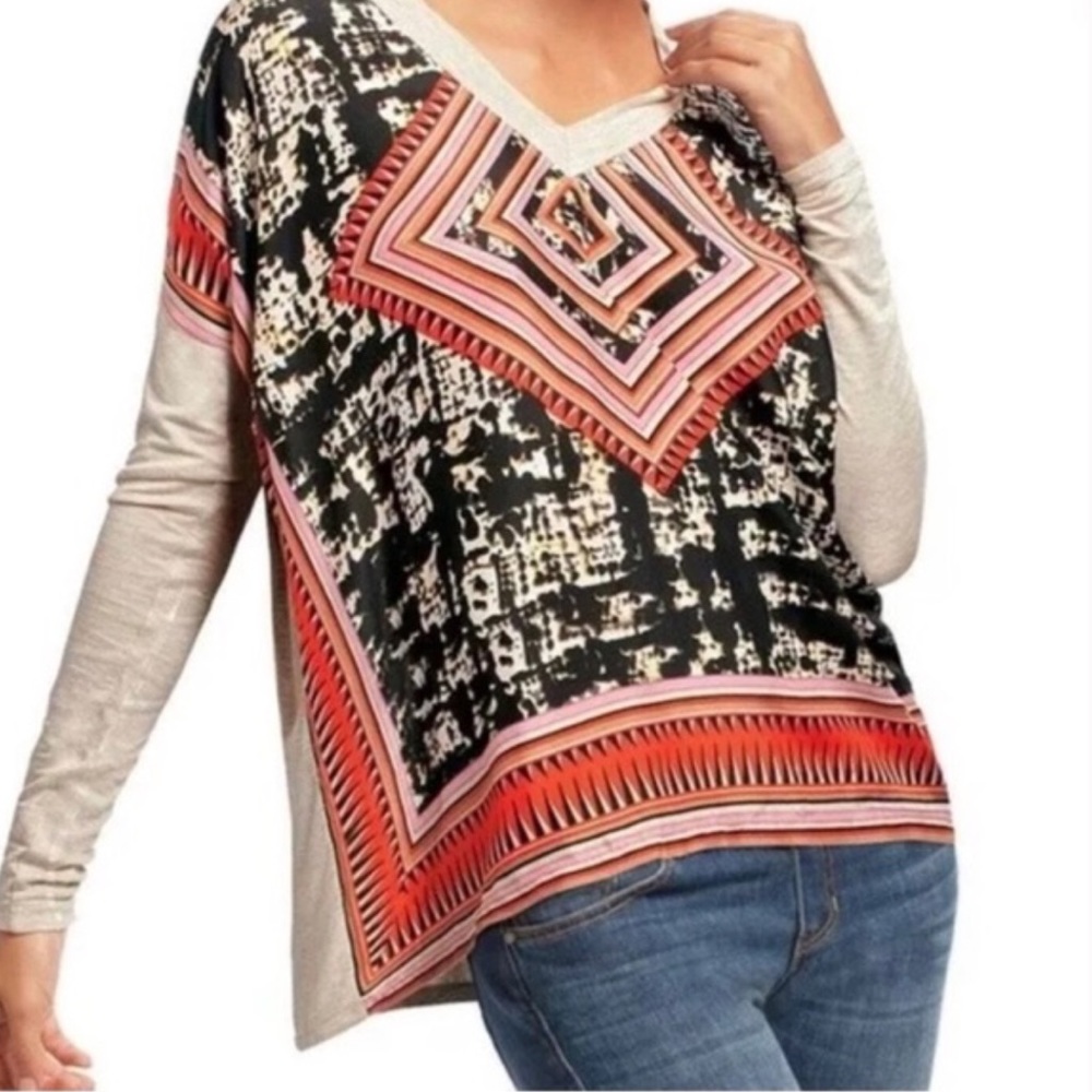 Cabi Scarf Front Top, Size S